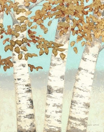Golden Birches III
