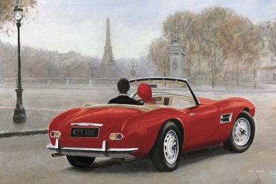 A Ride in Paris III Red Car
