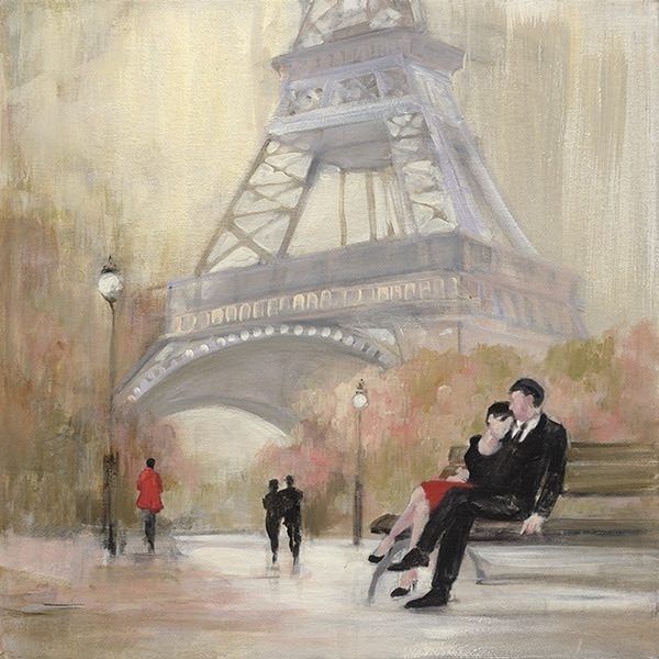 Romantic Paris I Red Jacket