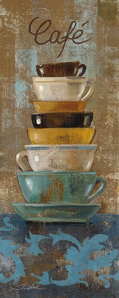 Antique Coffee Cups I