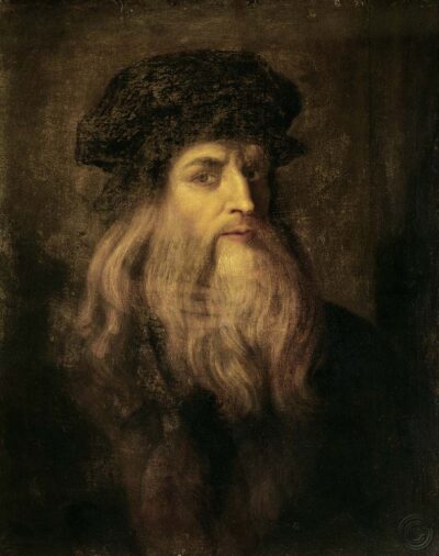 Retrato de Leonardo da Vinci