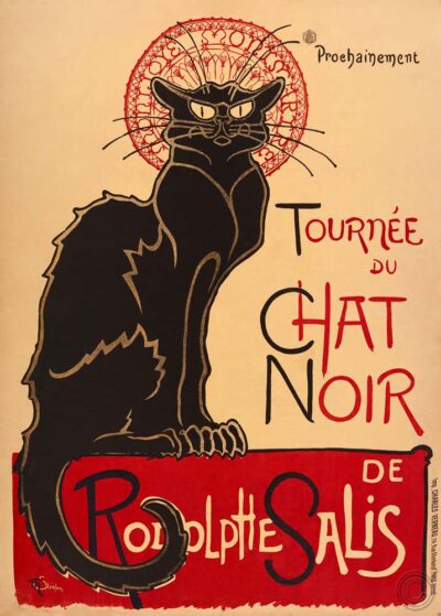 Tournée du Chat Noir de Rodolphe Salis