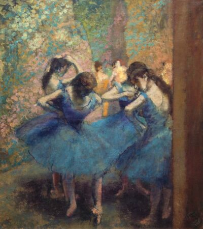 Las bailarinas azules