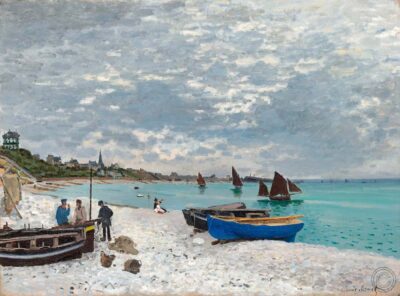 LA playa de Sainte-Adresse