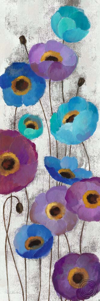 Bold Anemones Panel II