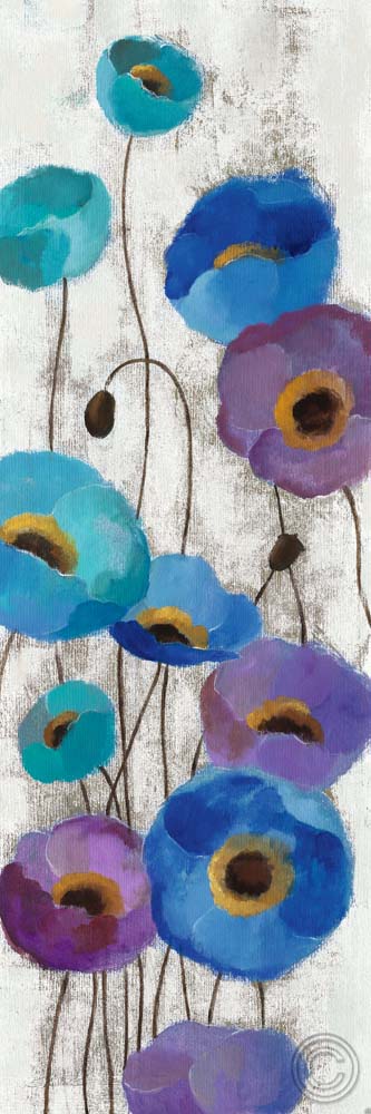 Bold Anemones Panel III