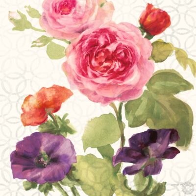 Watercolor Floral III