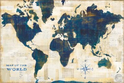 World Map Collage