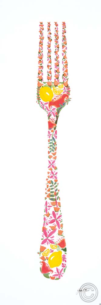 Floral Fork