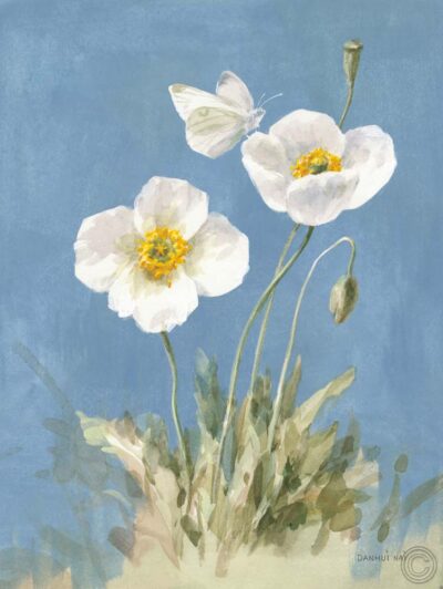 Amapolas blancas I